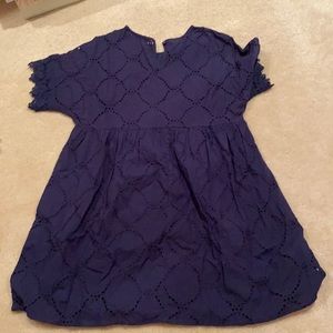 navy shein dress small